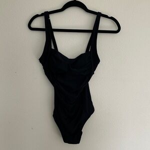 Cupshe Black One Piece Swimsuit